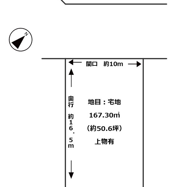 【売土地】近江八幡市 中小森町　※建築条件無し